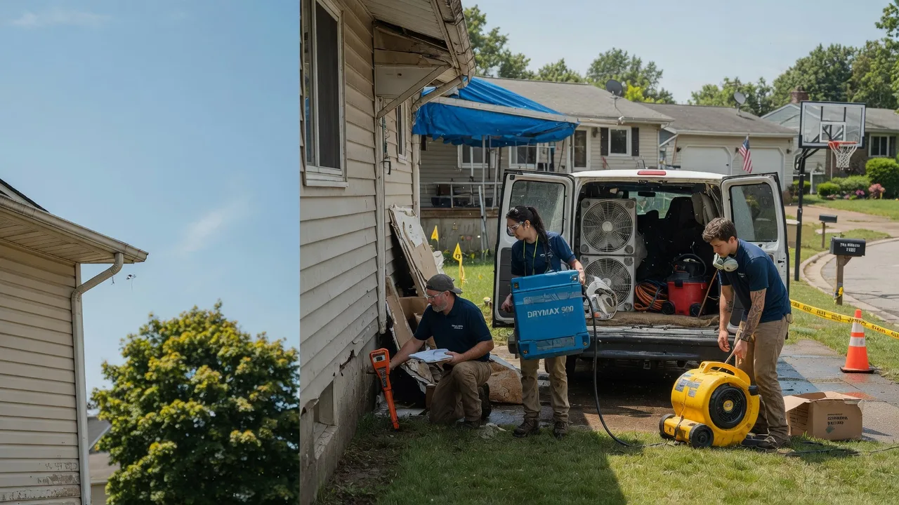 Ceiling Leak Cleanup in Depauville, NY near me