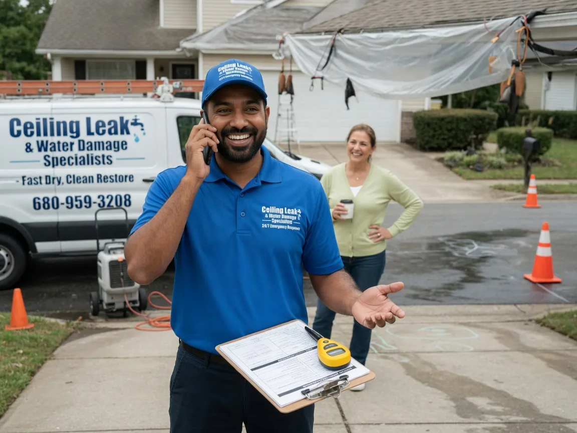 Ceiling Leak Cleanup Depauville, NY FAQs
